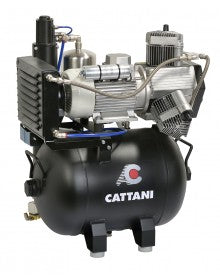 Cattani AC300Q Compressor With Dryer & Noise Reducing Cover